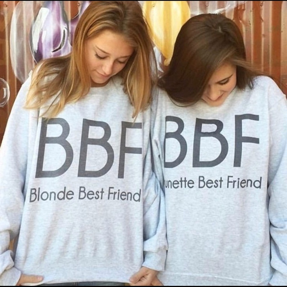 Blonde Best Friend Sweatshirt